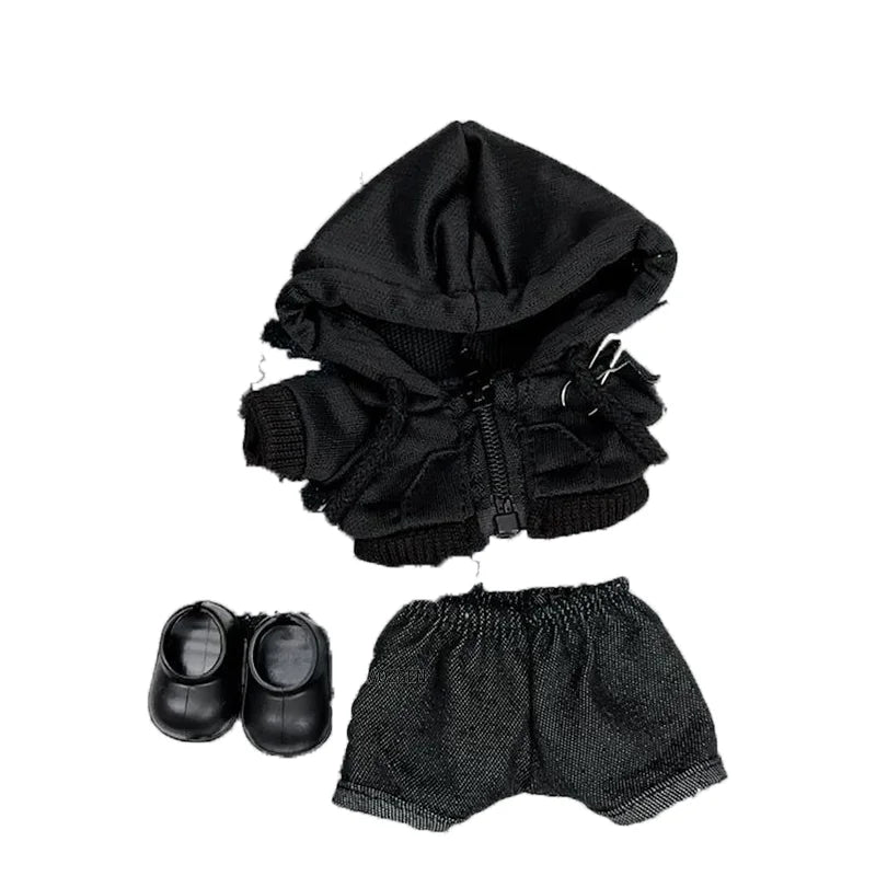 Labubu Gothic Grunge Outfit Set - Clothes for Labubu Figure