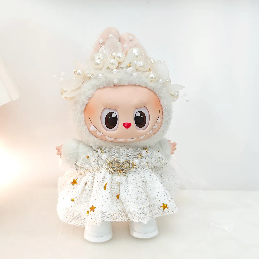 Labubu Princess Dress Set - Outfit for Labubu Figures