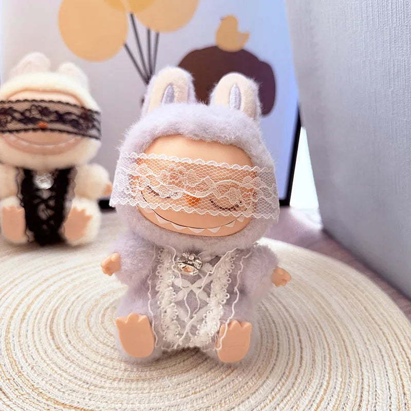 Labubu Lace Dreamer Outfits - Twin Set for Labubu Figures