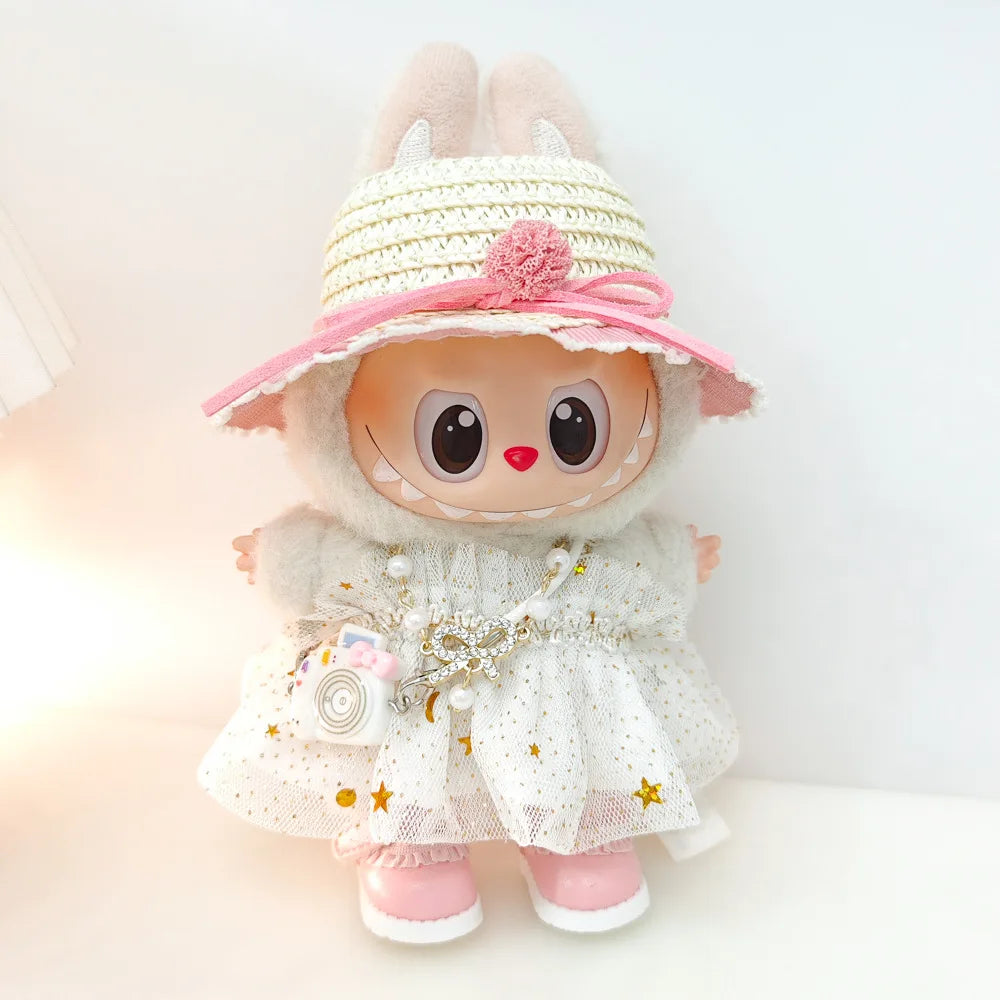 Labubu Princess Dress Set - Outfit for Labubu Figures